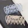 Korean elegant and stylish matte shark clip, back of the head, claw clip, large color hairpin, hair clip and headwear wholesale details Picture
